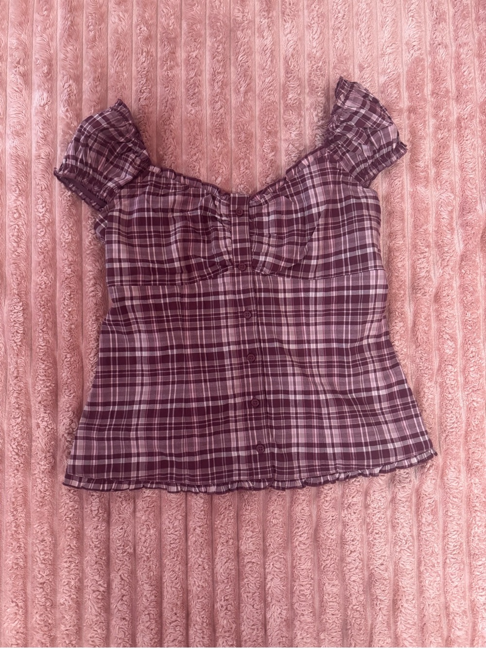 Hollister babydoll Talia top